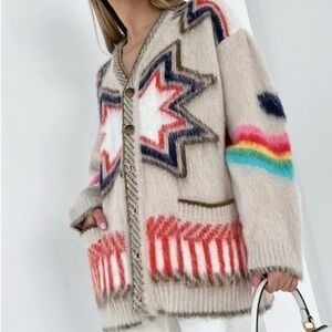 Commense Caesar’s Palace Cardigan NWOT